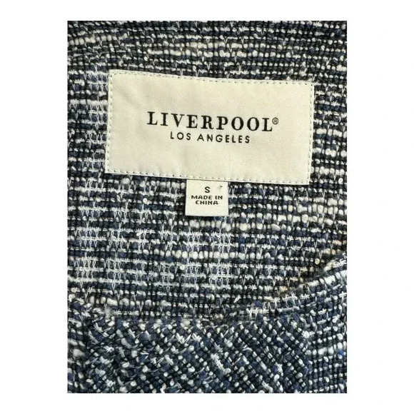 NEW Liverpool Women’s Small Collarless Zip-Up Jacket‎ Casual NWT - Picture 5 of 10